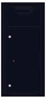 versatile™ 4C Mailbox – ADA Max Height – Hopper Collection Box 4CADS-HOP - Black